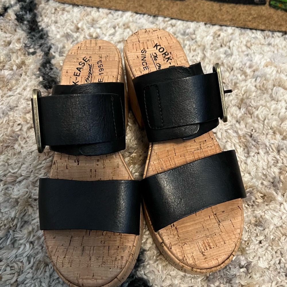 Kork-ease slip on sandals